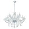 39103 BASILANO BASILANO 1 Люстра потолочная с большим кол-вом ламп E14, 720Вт, хромированный металл, прозрачное стекло