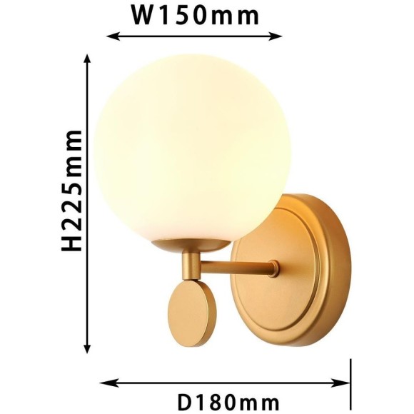 Бра Absolute 2928-1W Бра Absolute 2928-1W