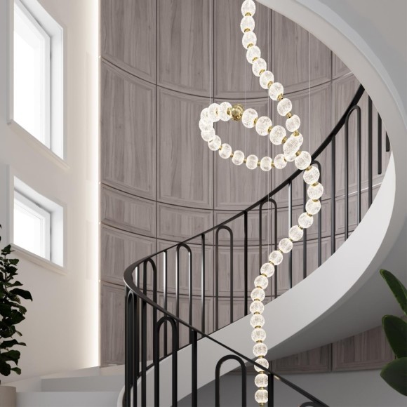 Люстра потолочная Odeon Light 5008/132L CRYSTAL светодиодная LED 132W