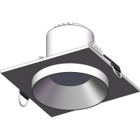 ST758.548.10 Св-к встр. Белый LED 1*10W 4000K 700Lm Ra90 36° IP44 D79xH61 85-265V Встраиваемые светильники