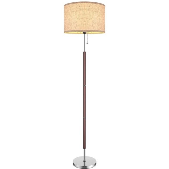 Торшер с абажуром Lussole LSP-0627 BUCKEYE IP21 под лампу 1xE27 60W