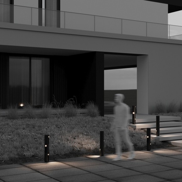 Ландшафтный светильник Outdoor O468FL-L9B3K Ландшафтный светильник Outdoor O468FL-L9B3K