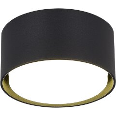 ST164.402.01 Светильник потолочный Черный GX53 1*50W IP20 D85xH40 220V Без ламп Накладные светильники ST164.402.01 Светильник потолочный Черный GX53 1*50W IP20 D85xH40 220V Без ламп Накладные светильники