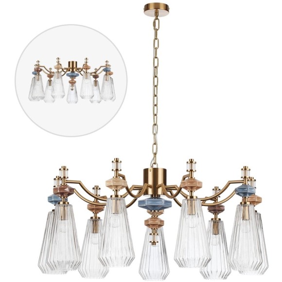 Люстра E14 9*40W TERRA 5414/9