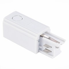 ST030.509.10L Левый Токоподвод для трехфазного шинопровода ST-Luce Белый Трехфазная трековая система ST030.509.10L Левый Токоподвод для трехфазного шинопровода ST-Luce Белый Трехфазная трековая система