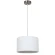 Arte Lamp CHARLIE A5071SP-1SS Подвесной светильник с плафоном из искусственной шерсти и основанием из натурального дерева, диаметр плафона 35см, общая макс. высота 105см, лампа Е27 1шт макс 40Вт 220В
