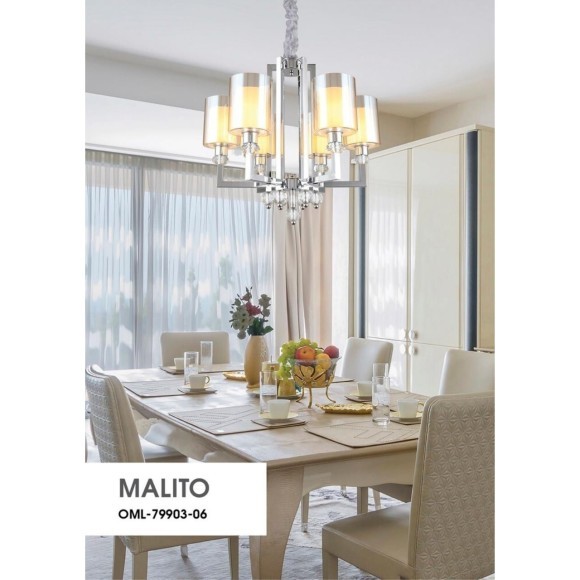 Подвесная люстра Malito OML-79903-06
