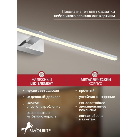 Подсветка для картин Scriptor 2433-3W