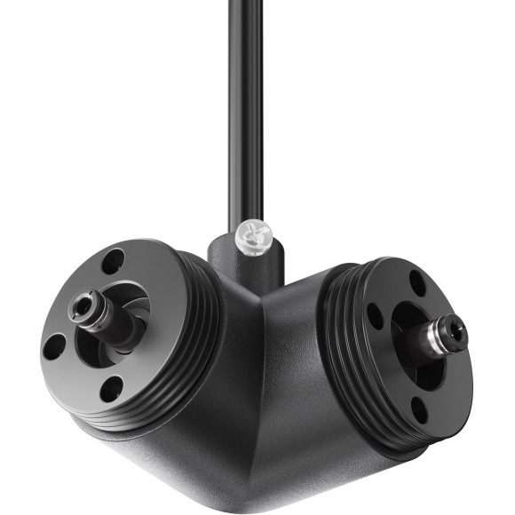 Угловой коннектор для системы Maytoni Shelf с вводом питания CA014LC-P-B