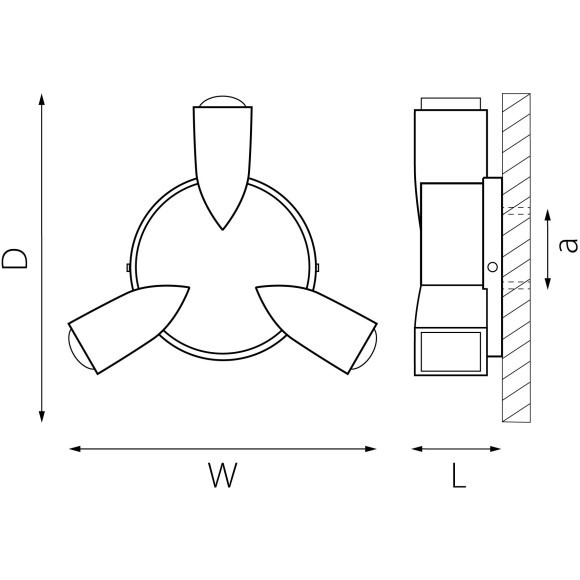 Светильник светодиодный уличный Dito Lightstar 380633