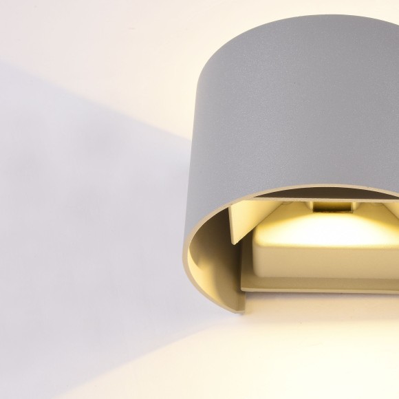 Уличный настенный светильник Maytoni O573WL-L6GR Fulton IP54 светодиодный LED 6W