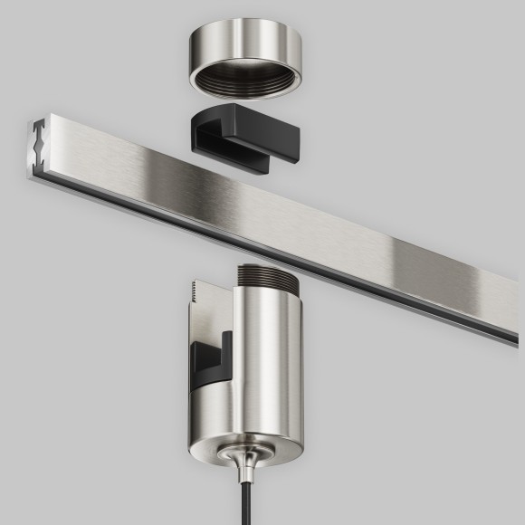 Трековый подвесой светильник Maytoni Focus Led Flarity 4000K 5Вт 60° TR156-1-5W4K-PT Трековый подвесой светильник Maytoni Focus Led Flarity 4000K 5Вт 60° TR156-1-5W4K-PT