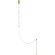 SL6132.301.20 Светильник настенно-потолочный ST-Luce Латунь/Белый LED 1*20W 3000K STRAP