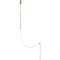 SL6132.301.20 Светильник настенно-потолочный ST-Luce Латунь/Белый LED 1*20W 3000K STRAP