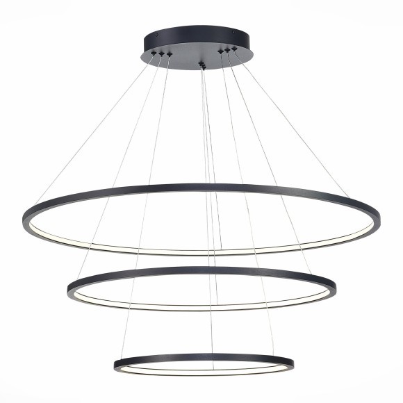 ST603.443.114 Светильник подвесной ST-Luce Черный/Белый LED 1*114W 4000K Подвесные светильники