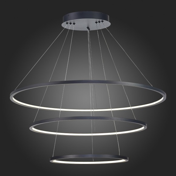 ST603.443.114 ST Luce Светильник подвесной, LED, 4000K 1х114W, черный/белый