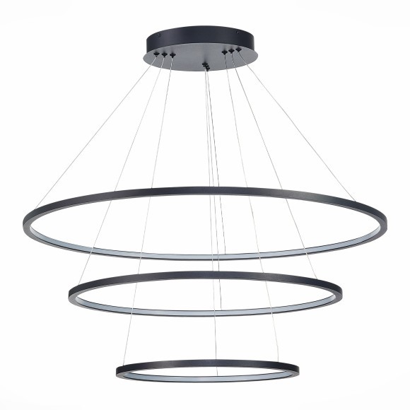 ST603.443.114 ST Luce Светильник подвесной, LED, 4000K 1х114W, черный/белый