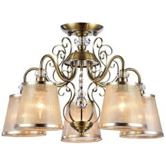 Люстра потолочная Freya FR2405-PL-05-BZ Driana под лампы 5xE14 40W Люстра потолочная Freya FR2405-PL-05-BZ Driana под лампы 5xE14 40W