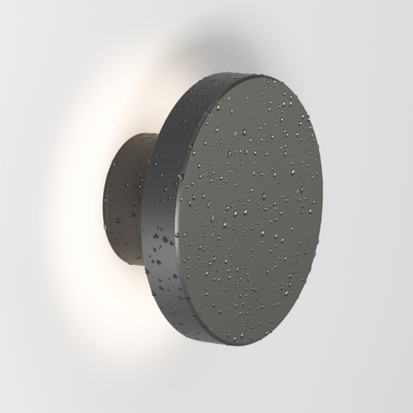 DK9701-BK Настенный черный светодиодный уличный светильник Denkirs DRAMEN IP65 15Вт 3000К 870лм CRI80 70°