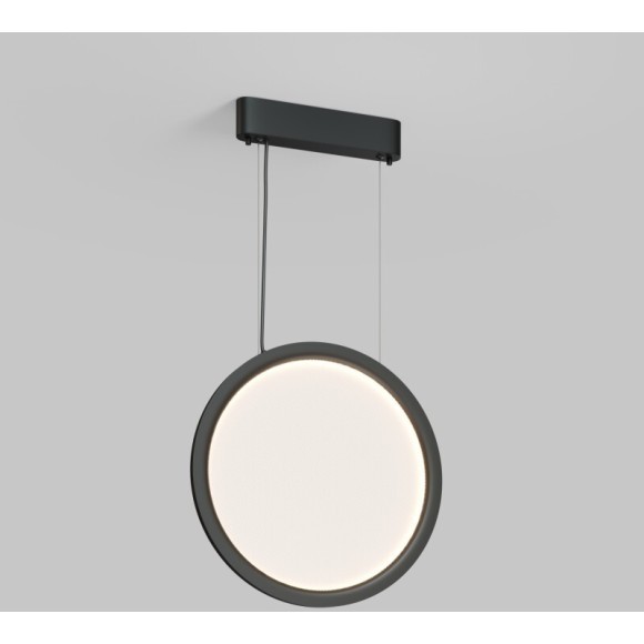 DK6605-BK Подвесной светодиодный SMART светильник 25Вт 2700-6000K управление пульт Д/У (в комплекте) или телефоном DENKIRS VEIL