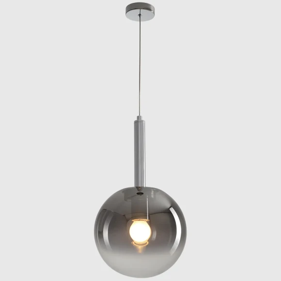 Светильник подвесной Crystal Lux ECLIPSE SP1 D200 CHROME 3770/201.2 Светильник подвесной Crystal Lux ECLIPSE SP1 D200 CHROME 3770/201.2