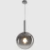 Светильник подвесной Crystal Lux ECLIPSE SP1 D200 CHROME 3770/201.2 Светильник подвесной Crystal Lux ECLIPSE SP1 D200 CHROME 3770/201.2