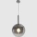 Светильник подвесной Crystal Lux ECLIPSE SP1 D200 CHROME 3770/201.2