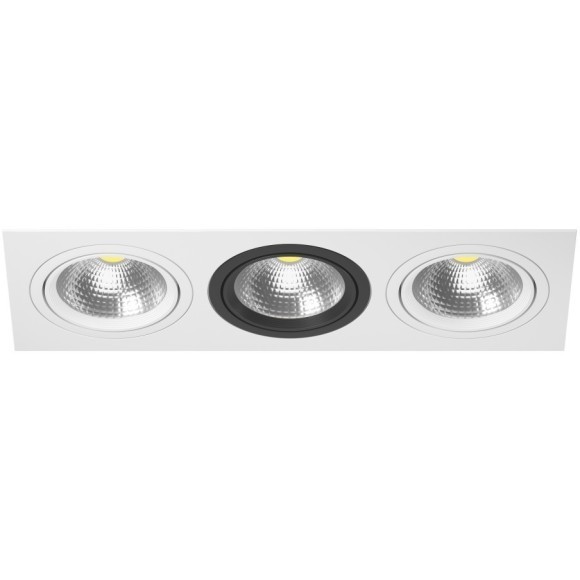 Встраиваемый светильник Lightstar i836060706 Intero 111 под лампы 3xGU10 150W