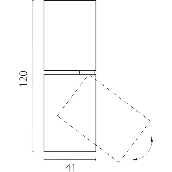 Светильник светодиодный настенно-потолочный 5W 250Lm 38G 3000/4000/6000K, белый Volta CCT Lightstar 227006