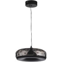 SL6014.403.01 Светильник подвесной ST-Luce Черный/Черный, Дымчатый LED 1*42W 3000K RIPPLE