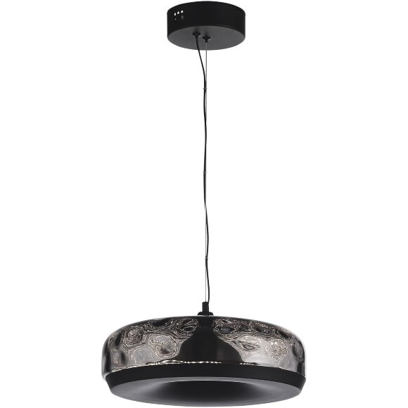 SL6014.403.01 Светильник подвесной ST-Luce Черный/Черный, Дымчатый LED 1*42W 3000K RIPPLE