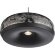 SL6014.403.01 Светильник подвесной ST-Luce Черный/Черный, Дымчатый LED 1*42W 3000K RIPPLE