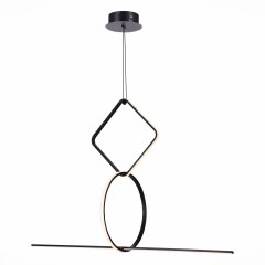 SL6113.453.01 ST Luce GAIA Светильник подвесной, LED, 3000K 1х50W, черный