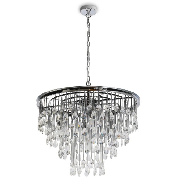 Подвесная люстра хрустальная Linn MOD091PL-07CH