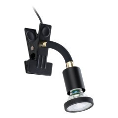 300914 Спот PARRINI 1, 1X4,5W(GU10), сталь, пластик, черный, латунь 300914 Спот PARRINI 1, 1X4,5W(GU10), сталь, пластик, черный, латунь