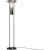 Напольный светильник (торшер) с дымчатым стеклянным плафоном Maytoni MOD463FL-L24B3K