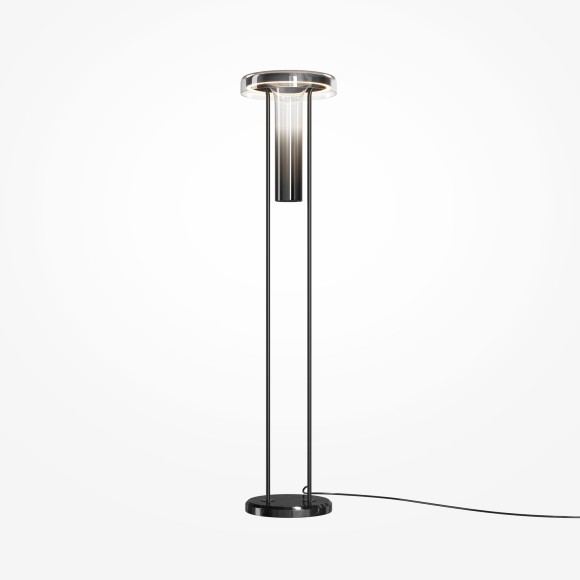 Напольный светильник (торшер) с дымчатым стеклянным плафоном Maytoni MOD463FL-L24B3K Напольный светильник (торшер) с дымчатым стеклянным плафоном Maytoni MOD463FL-L24B3K