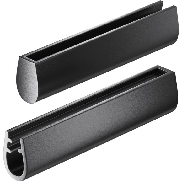 Торцевая заглушка 2шт для текстильного шинопровода Maytoni Parity TRA130BEC-B