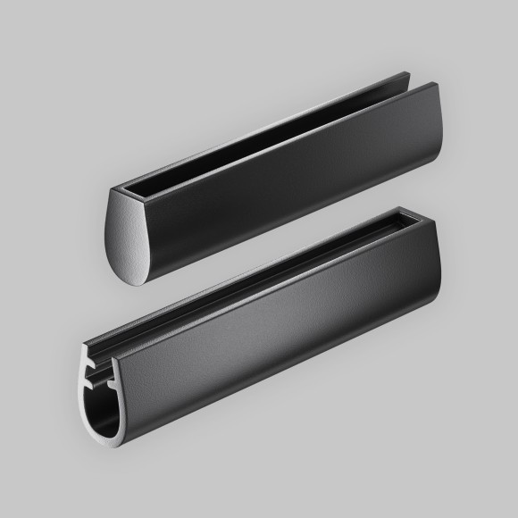 Торцевая заглушка 2шт для текстильного шинопровода Maytoni Parity TRA130BEC-B