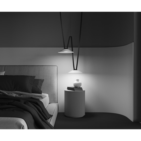 Светильник светодиодный на текстильный шинопровод Maytoni Parity TR127B-12W3K-W 860лм 12Вт CRI90