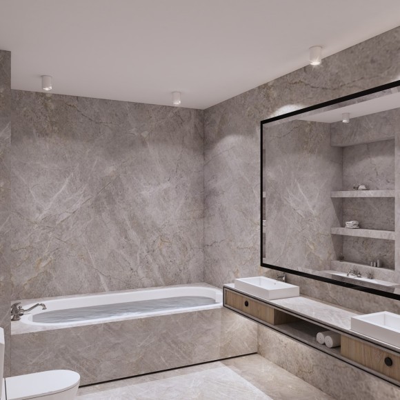 Светильник накладной влагозащищённый IP54 LED 15W 4000К 1350Лм Novotech RECTE 359421