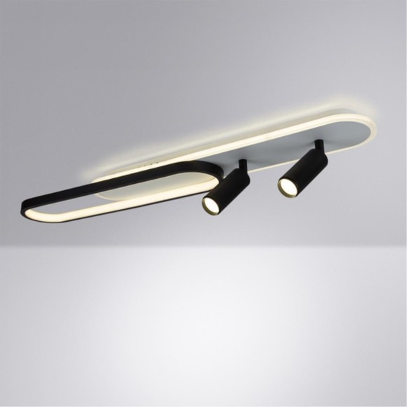 Спот настенный Arte Lamp A2600PL-32BK LUCAS светодиодный 2xLED 32W Спот настенный Arte Lamp A2600PL-32BK LUCAS светодиодный 2xLED 32W