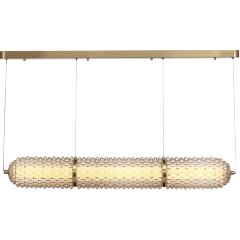 SL6144.313.01 Светильник подвесной ST-Luce латунь/Шампань LED 1*37W 4000K SAGUARO