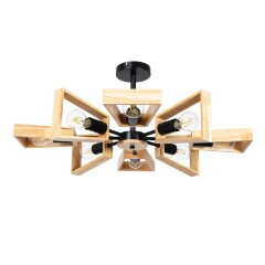 Люстра потолочная Arte Lamp A8030PL-8BK BRUSSELS под лампы 8xE27 60W