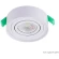Светильник встраиваемый c малым заглублением Crystal Lux CLT 059C1 WH