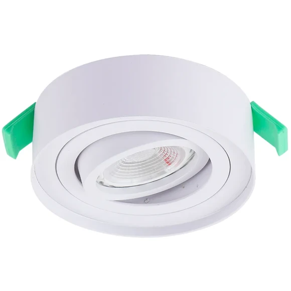 Светильник встраиваемый c малым заглублением Crystal Lux CLT 059C1 WH
