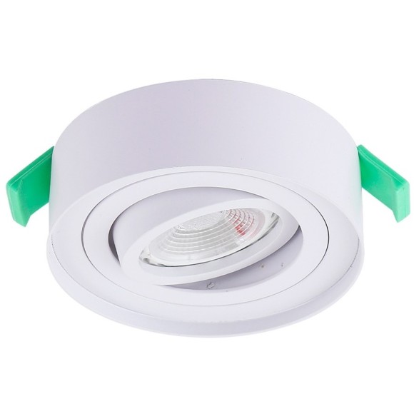 Светильник встраиваемый c малым заглублением Crystal Lux CLT 059C1 WH