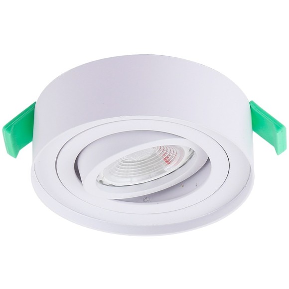 Светильник встраиваемый c малым заглублением Crystal Lux CLT 059C1 WH