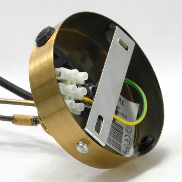 Подвесной светильник с 3 лампами Lussole GRLSP-9556 ANCHORAGE IP21 под лампы 3xE27 30W Подвесной светильник с 3 лампами Lussole GRLSP-9556 ANCHORAGE IP21 под лампы 3xE27 30W