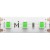 Светодиодная лента Base 12В 2835 9,6Вт/м Green 5м IP 20 Led Strip 201172